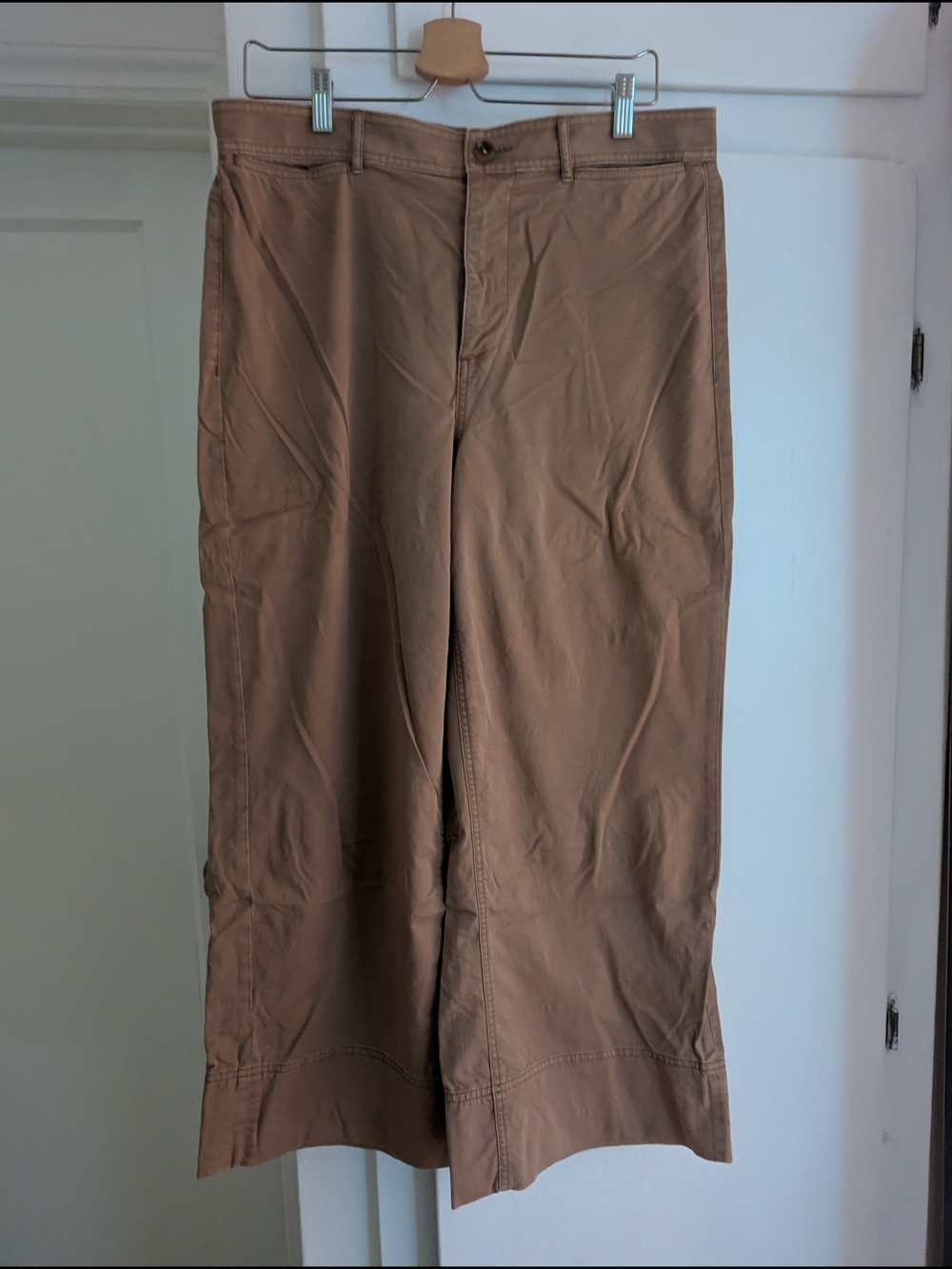 Everlane Light Weight Twill Cropped Pants
